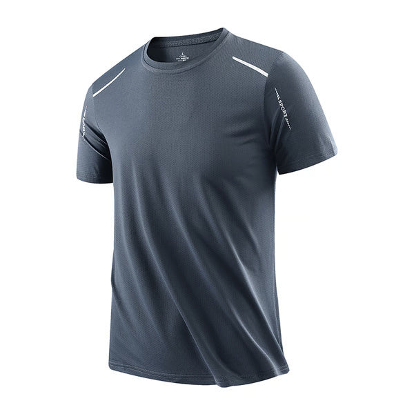 Men Running T-Shirt Trendy Tees for Summer Quick-Dry & Breathable Casual Style