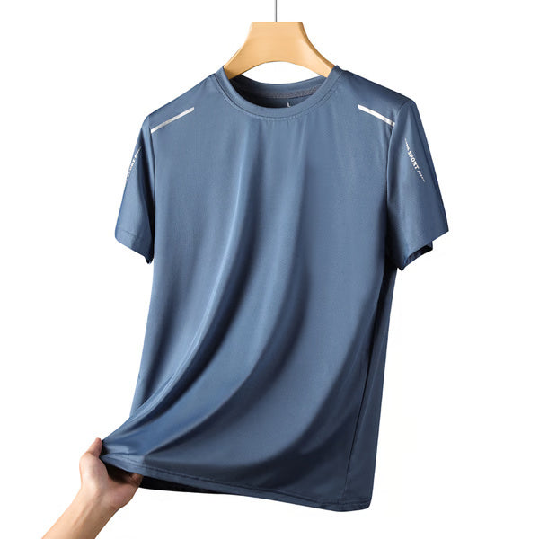 Men Running T-Shirt Trendy Tees for Summer Quick-Dry & Breathable Casual Style