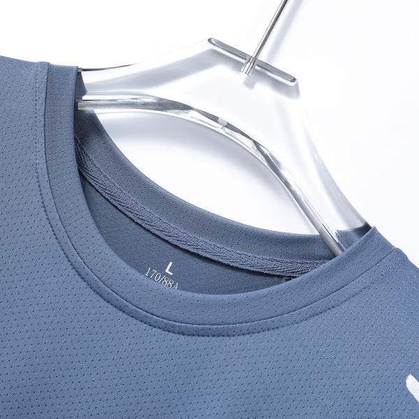 Men Running T-Shirt Trendy Tees for Summer Quick-Dry & Breathable Casual Style