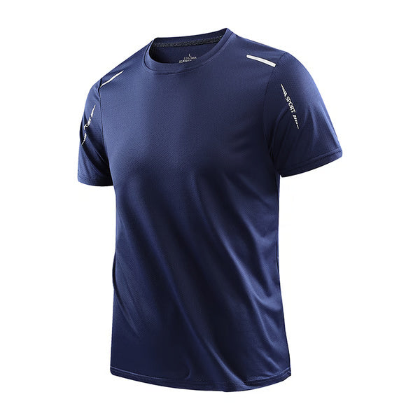 Men Running T-Shirt Trendy Tees for Summer Quick-Dry & Breathable Casual Style