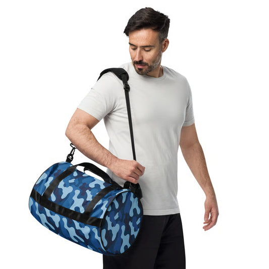 Elite Ops Camouflage Blue Gym Bag